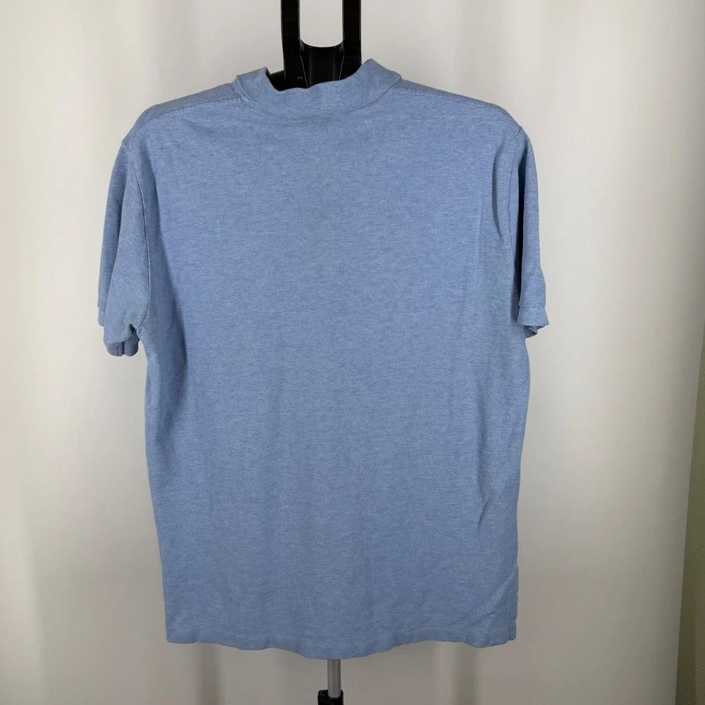 Polo Ralph Lauren Mens Classic Fit Polo‎ Shirt Light Blue Heather L
